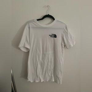 White and red North Face men’s shirt!